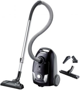 Aspirator cu sac Electrolux EasyGo EEG42EB, 650W, 3 l, Negru