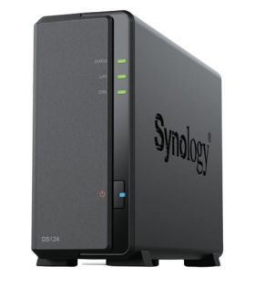 synology Synology DiskStation DS124 NAS & servere de stocare a datelor Spaţiul de lucru Ethernet LAN Negru RTD1619B (DS124)