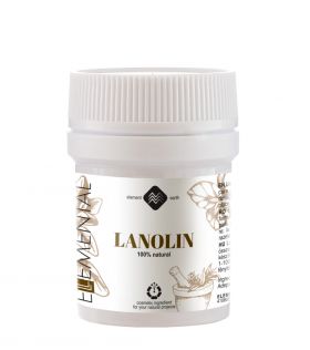 Lanolina anhidra pura, 40g, Ellemental