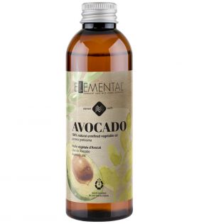 Ulei de avocado crud, 100ml, Ellemental