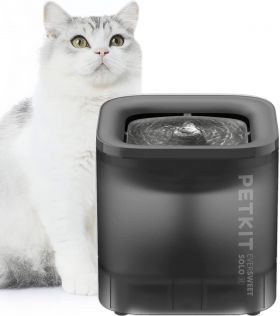 Fantana apa animale de companie PETKIT Eversweet SOLO SE, 1,8 L, filtru in 3 straturi, USB, Gray