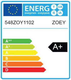 Bec cu LED, Zoey, 548ZOY1102, LED COB, Transparent