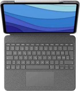 Logitech Husa protectie Combo Touch 920-010255 Oxford Grey pentru  iPad Pro 11 inch (1st/2nd/3th Gen.)