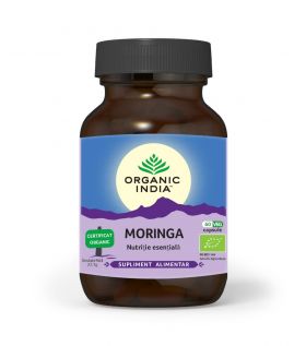 Nutritie esentiala Moringa, 60 capsule, Organic India