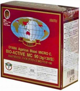 Bio Active MC - Extract din Agaricus Blazei Muril - Ciuperca lui Dumnezeu - antitumoral - 30plicuri x 3g