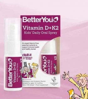 Vitamina D+K2 Oral Spray Pentru Copii 15 ml - BetterYou