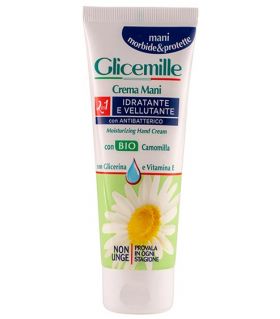 Crema hidratanta pentru maini cu glicerina, musetel bio si vitamina E, 100ml, Glicemille