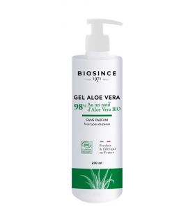Gel organic cu Aloe Vera 98%, 200ml, Biosince 1975