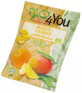 Dropsuri cu mango si portocale - eco-bio 75g - Bio4you