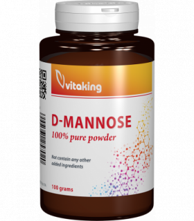 Pulbere D-manoza, 100g - Vitaking