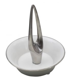 Bol decorativ Royal, Mauro Ferretti, 15.5x15.5x17.5 cm, ceramica