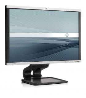 Monitor Second Hand HP LA2405WG, 24 Inch LCD, 1920 x 1200, VGA, DVI, Display Port, USB