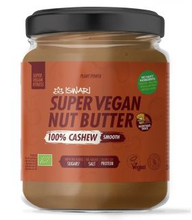 Unt Super Vegan Fin din caju bio fara zahar, 500g, Iswari