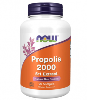 Now Propolis 2000 5:1 Extract 90 softgels