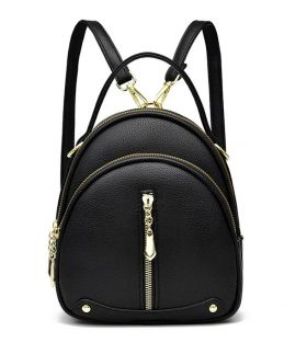 Geanta tip rucsac, Perdita GT2488, Negru