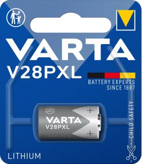 baterie cu oxid de argint, 6v, 170mah, v28pxl varta