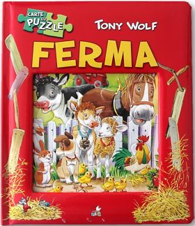 Ferma. Carte cu puzzle | Tony Wolf