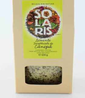 Seminte de canepa 100g decorticate Solaris