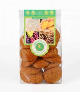 BISCUITI VEGANI CU GHIMBIR SI COCOS, fara zahar – 130g, - Hiper Ambrozia