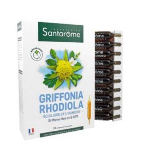 Griffonia Rhodiola 20fiole - Santarome