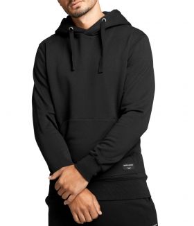 Hanorac pentru bărbați Borg Hood Centre Black Beauty - BJÖRN BORG