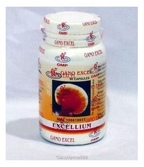 Ganoderma Lucidum mycelium - EXCELLIUM - 425mg 90cps - GANO EXCEL