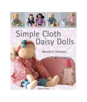 simple cloth daisy dolls