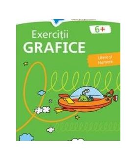 Exercitii grafice 6 ani+ verde