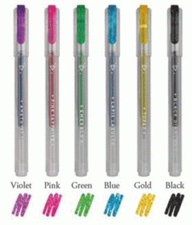 Set 6 pixuri - Glitter Gel Pen | Legami