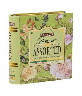 Ceai asortat Bouquet Assorted, 32 plicuri, Basilur