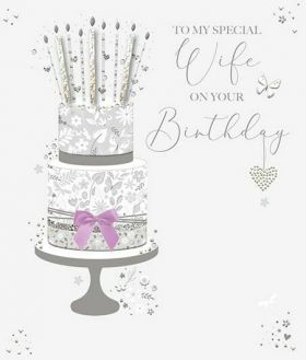 Felicitare - To My Special Wife On Your Birthday | Ling Design