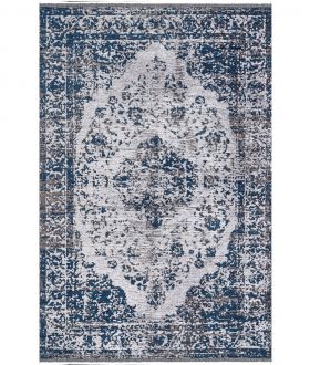 Covor, 24010A , 190x290 cm, 100% POLIESTER/CHENILA, Albastru navy