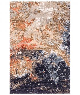 Covor de hol, 4001A, 80x150 cm, Catifea, Multicolor