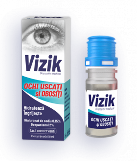 ZDROVIT VIZIK OCHI USCATI SI OBOSITI PICATURI OFTALMICE 10ML