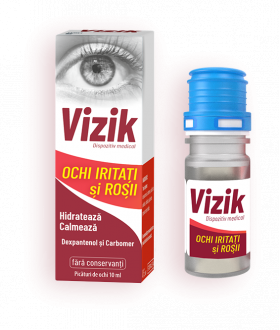 ZDROVIT VIZIK OCHI IRITATI SI ROSII PICATURI OFTALMICE 10ML