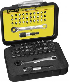 set de 32 varfuri 1/4" de insurubat 1-13-905 stanley