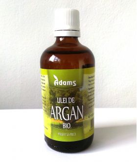 Ulei Argan Eco-Bio deodorizat - presat la rece - 100ml - ADAMS