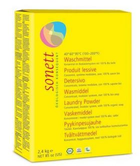 Detergent ecologic praf pt. rufe 2.4 kg - Sonett