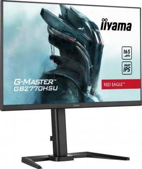 iiyama IIYAMA GB2770HSU-B5 27inch ETE Fast IPS 1920x1080 Gaming 165Hz 1100:1 250cd/m2 0.8ms HDMI DP USB-HUB Speakers 15cm Height Adj Black (GB2770HSU-B5)