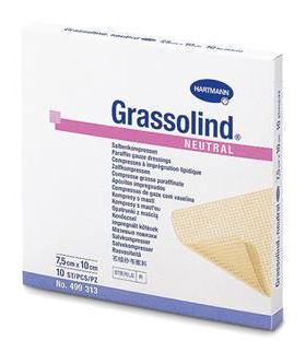 HARTMANN GRASSOLIND NEUTRAL COMPRESE 7.5X10CM X 10BUC