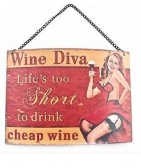 Decoratiune perete - Wine Diva |