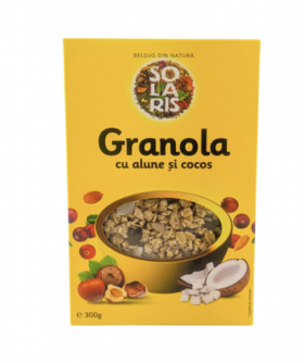 Granola cu alune si cocos, 300g - Solaris