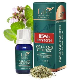 Ulei esential integral de Oregano Grecesc 5ml - Bionovativ