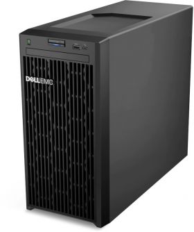 Server DELL PowerEdge T150, Procesor Intel® Xeon® E-2314 2.8GHz Rocket Lake, 16GB UDIMM RAM, 1x 2TB 7.2K 6G SATA HDD, PERC H355, 4x Hot Plug LFF