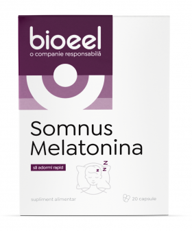 Somnus Melatonina, 20 capsule, Bioeel