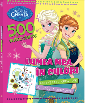 Regatul de gheata 500 de autocolante. Lumea mea in culori | 