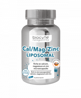 Calciu Magneziu Zinc Lipozomal, 60 Capsule - BIOCYTE