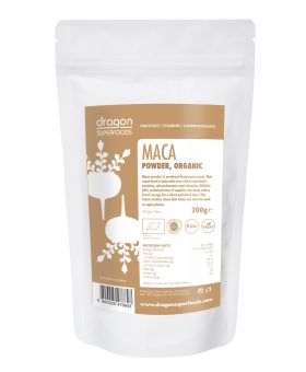 Maca pulbere raw eco-bio 200g - Dragon Superfoods