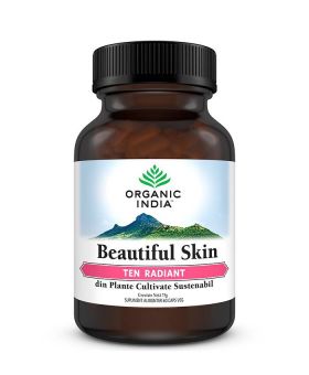 Beautiful Skin, Ten Radiant, 60cps - Organic India