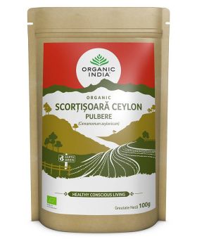 Scortisoara Ceylon Pulbere, 100g - Organic India